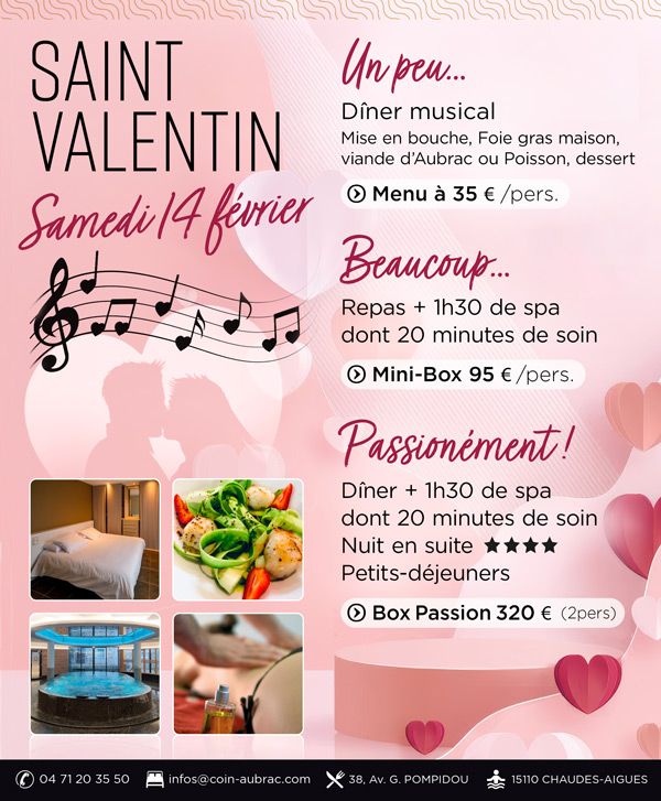 st-valentin2026_600px diner saint Valentin Aubrac cantal Aveyron restaurant